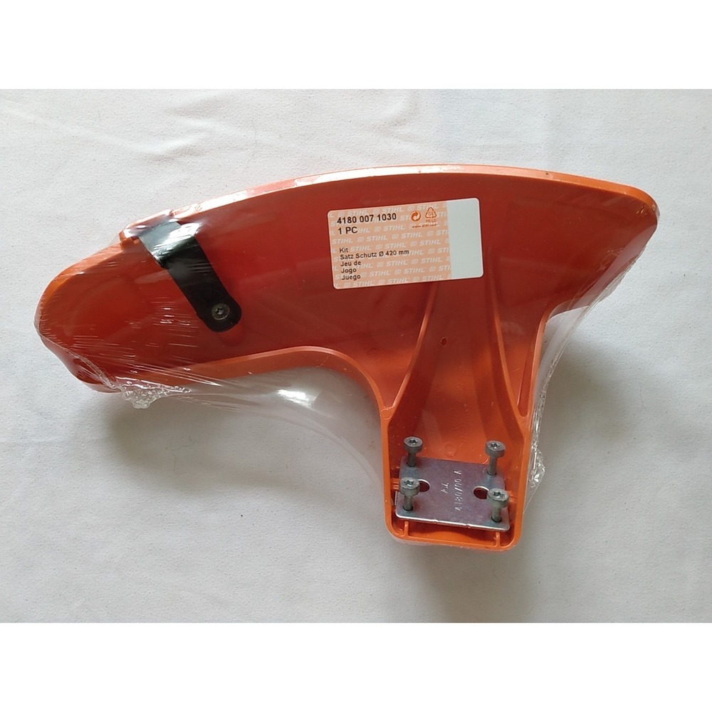 New Stihl Cutter Shield Deflector Kit In Plastic With Product Sticker - Picture 6 of 9